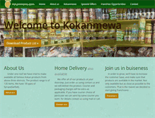 Tablet Screenshot of kokanmewa.com